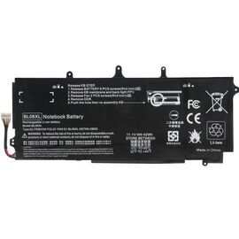 Акумулятор до ноутбука HP EliteBook Folio 1040 G2 BL06XL, 46Wh (4000mAh), 6cell, 11.55V, Li-Pol AlSoft (A71086)
