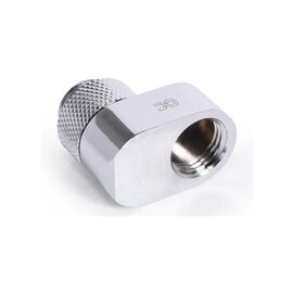Фітинг для СРО Alphacool Eiszapfen 16mm off set fitting rotatable - chrome (17602)