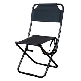 Стул складной NeRest NR-22 зі спинкою чорний (4820211100582_1)