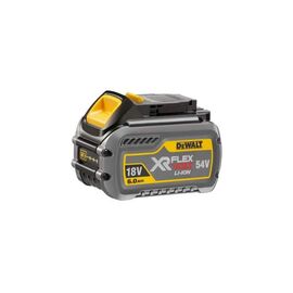 Аккумулятор к электроинструменту DeWALT 18 В/54 В, 6 Ач/2 Ач, время зарядки 60 мин, вес 1.06 кг (DCB546)