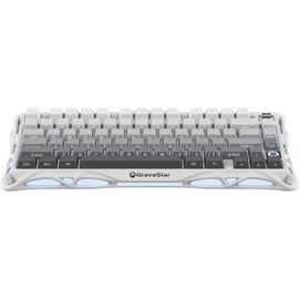 Клавіатура GravaStar Mercury K1 TKL Wireless/Bluetooth/USB UA White (GSK1_GWHT)