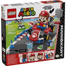 Конструктор LEGO Super Mario Mario Kart – Interactive Mario и Standard Kart (72043)