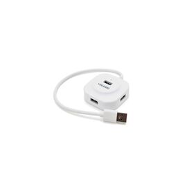 Концентратор VEGGIEG USB 3.0 to 4xUSB 0.3m white (V-U3403)
