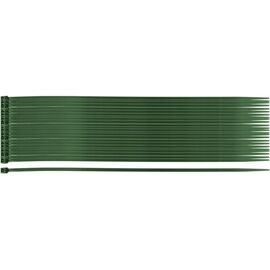Стяжка Neo Tools 50шт, пластик, 2.5х200мм, зеленая (15-977)
