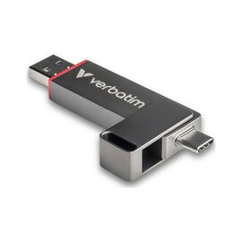 USB флеш накопитель Verbatim 128GB QuickStick USB 3.2/USB-C (32040)