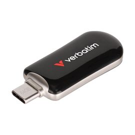 USB флеш накопитель Verbatim 128GB Plectra Black USB-C (30225)