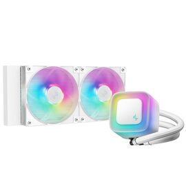Система жидкостного охлаждения Deepcool LE240 WH V2 (R-LE240-WHAMMN-G-2)