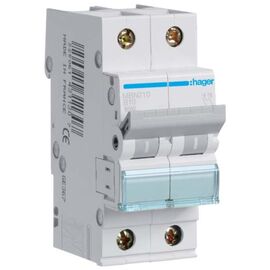 Автоматический выключатель Hager 2-п. B 10A (6kA) 2M (B) (MBN210)