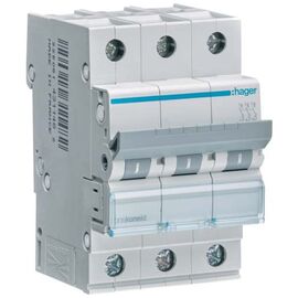 Автоматический выключатель Hager 3-п. C 25A (6kA) 3M (A) (MCN325)