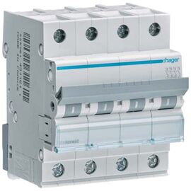 Автоматичний вимикач Hager 4-п. C 40A (6kA) 4M (A) (MCN440)