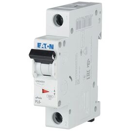 Автоматический выключатель Eaton 1-п. М1 С 50А PL6 6кА