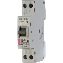 Дифференциальный автоматический выключатель ETI KZS-1M C 16/0,03 тип A (6kA) (універс. підключення)