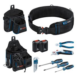 Сумка для инструмента Bosch Professional GWT2, GWT4 + 9 предметов (1.600.A02.H5C)