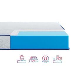 Матрас Highfoam Largo Slim Plus ортопедический беспружинный 90 x 200 см (4820001139754)