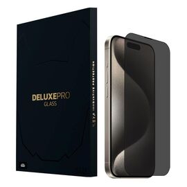 Стекло защитное iLera DeLuxe Incognito FullCover Glass iPhone 15 Pro Max (ILINDL15PRMX)