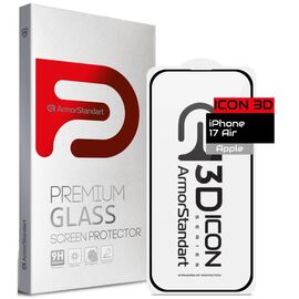 Стекло защитное Armorstandart Icon 3D Apple iPhone 17 Air (ARM86215)