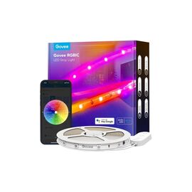 Светодиодная лента Govee H612A S With Protective Coating, 5.0m, RGBICW, WI-FI/Bluetooth, white (H612ACD1)