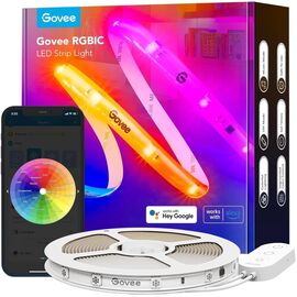 Светодиодная лента Govee H612C S With Protective Coating, 10.0m, RGBICW, WI-FI/Bluetooth, white (H612CCD1)