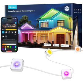 Светодиодная лента Govee H705 Permanent Outdoor Lights 2, 30.0m, IP65, RGBICW, WI-FI/Bluetooth, white (H705E311)