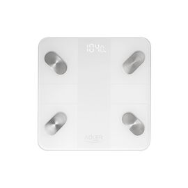 Ваги підлогові Adler AD 8186 white (AD8186W)
