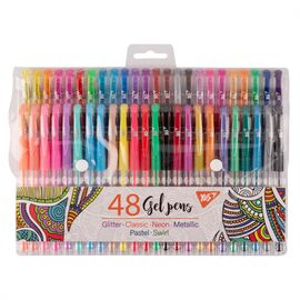 Ручка гелева Yes набір 48 штук (420436)