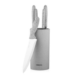 Набор ножей Ardesto Gemini 6 предметів, сірий (AR2106GR)