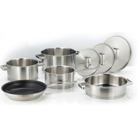 Набор посуды Gorenje Chef's Collection 8 предметів, нержавіюча сталь (CWSA08HC)