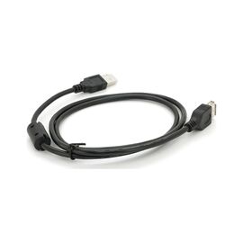 Дата кабель USB 2.0 AM/AF 1.0m ferrite black Voltronic (YT-AM/AF-1.0B)
