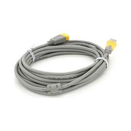 Дата кабель USB 2.0 AM/AF 5.0m ferrite grey yellow VEGGIEG (YT-AM/AF-5.0GY)