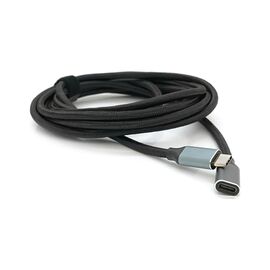 Дата кабель USB-C M/F 3.0m USB 3.2 Gen2 100W 10Gbps 4K60Hz black Voltronic (YT-TC-TC-EXB-3m)