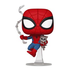 Фигурка Funko Pop серии Человек-Паук - Человек-Паук с собакой (85244)