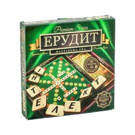 Настольная игра Danko Toys Эрудит Premium series (Erudite Premium series) (укр - рус.) (G-ER-U-01)