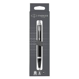 Ручка шариковая Parker IM 17 Matte Black CT BP блистер (26 136)