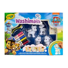 Набор для творчества Crayola Paw Patrol Washimals 4 тваринки та 6 фломастерів (74-0290)