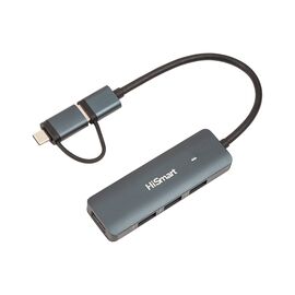 Концентратор HiSmart USB 3.0 to 4xUSB 3.0 (CA913466)