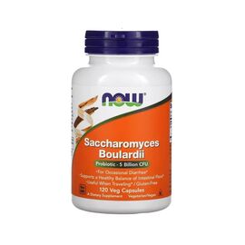 Витаминно-минеральный комплекс Now Foods Сахаромицеты Буларди, 5 млрд КОЕ, Saccharomyces Boulardii, 120 вегет (NF2952)