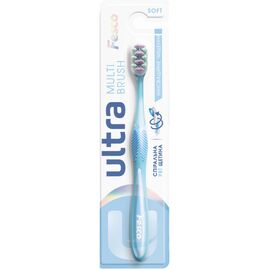 Зубная щетка Fesco Ultra Multi Brush Soft Голубая (4820204702083)