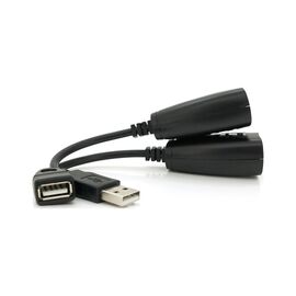 Адаптер Voltronic USB extender 50 m RJ-45 to USB AF (YT-EC USB-RJ-45/M+RJ-45)