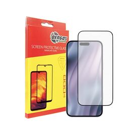 Стекло защитное Dengos Full Glue iPhone 17 Air Black (TGFG-411)