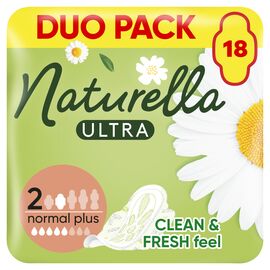 Гигиенические прокладки Naturella Ultra Normal Plus (Размер 2) 18 шт. (8006540098257)
