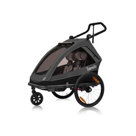 Коляска Lionelo Cama Grey Graphite - Велосипедний причіп (LO-CAMA GREY GRAPHITE)