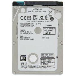 Жесткий диск для ноутбука 2.5" 500GB WDC Hitachi HGST (0J38075 / HTS725050A7E630)