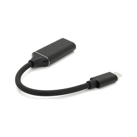 Переходник USB-C to HDMI F 0.1m 4K black Voltronic (YT-C-Type-C(M)/HDMI(F)Bk)