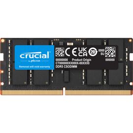 Модуль памяти для ноутбука SoDIMM DDR5 32GB 6400 MHz Micron (CT32G64C52CS5)