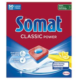 Таблетки для посудомоечных машин Somat Classic Power 50 шт. (9000101809817)