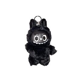 Мягкая игрушка No Brand сюрприз Labubu, 17 см, черный, непрозрачный пакет, коробка (YT42514)