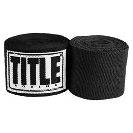 Бинт для спорту Title Boxing Mexican Style 180" 4.5м Black (MHW BK)