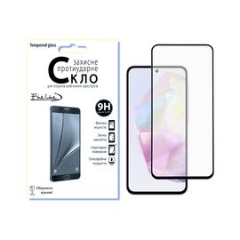 Стекло защитное Fine Line Samsung Galaxy A35 Black (FL-TGFG-344)