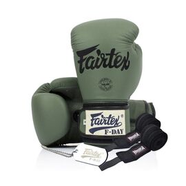Боксерские перчатки Fairtex BGV11 Green 10 унцій (бинти в комплекті) (BGV11_10oz_Green)