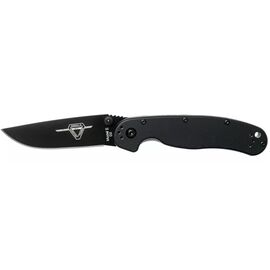 Ніж Ontario Knife RAT II D2 Black, Black Blade (ON8830)